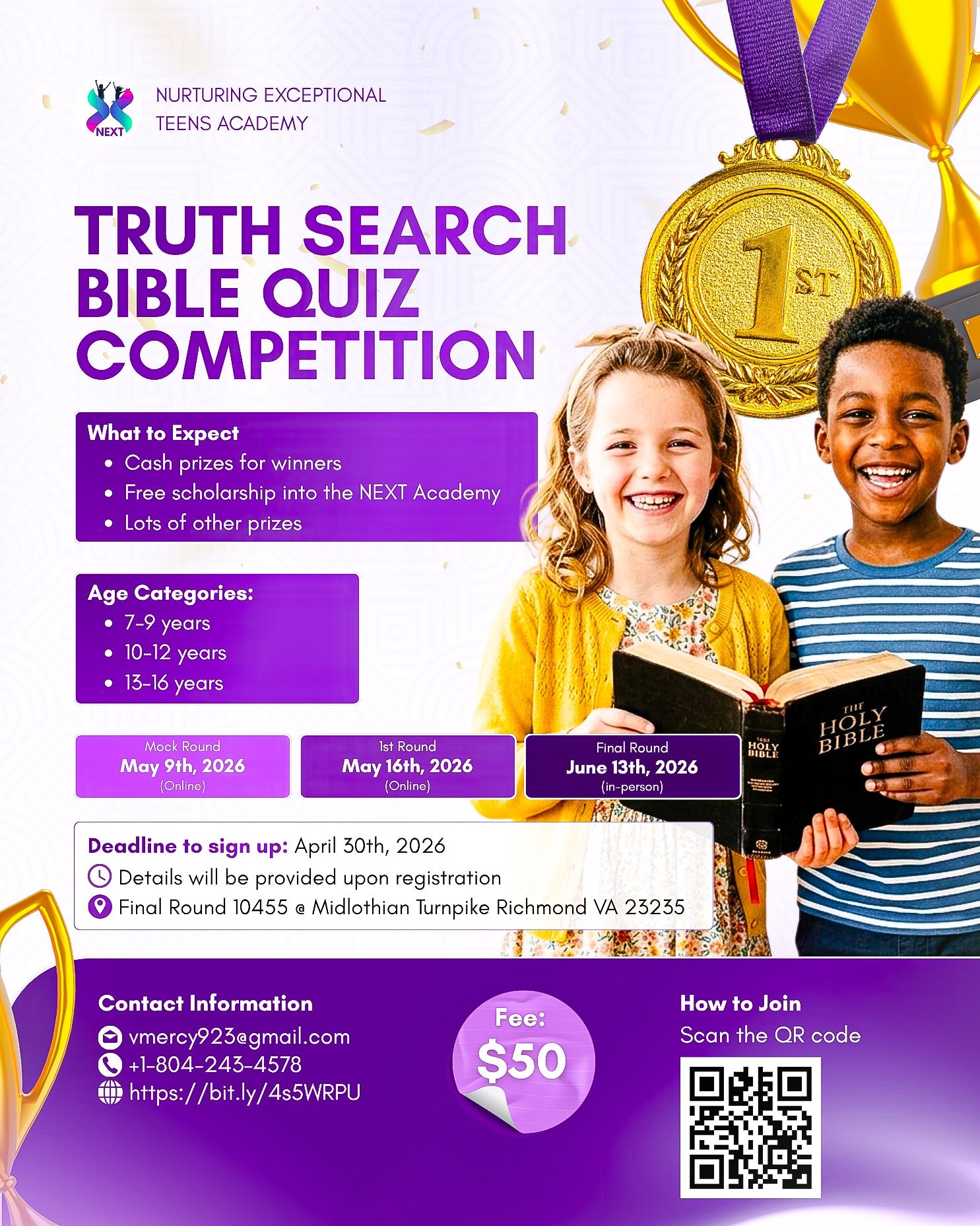 TRUTH SEARCH BIBLE QUIZ COMPETITION
